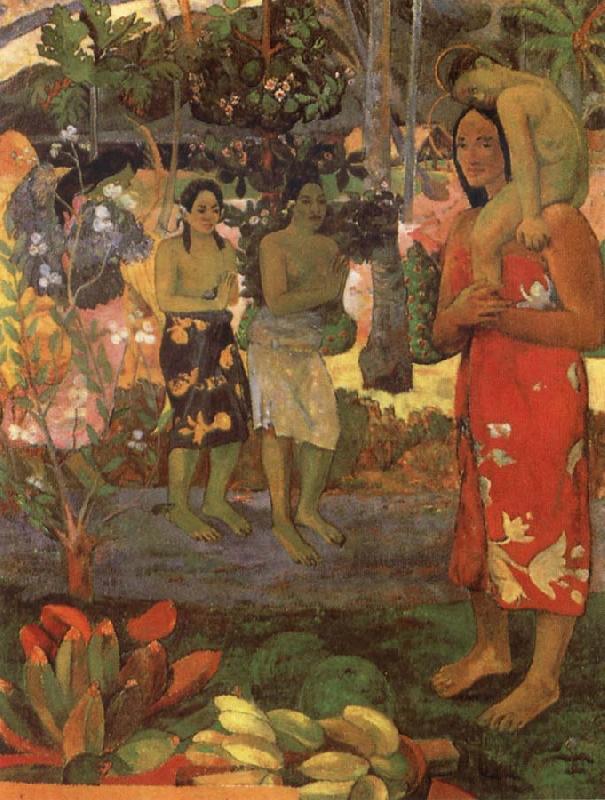 Paul Gauguin The Orana Maria Sweden oil painting art